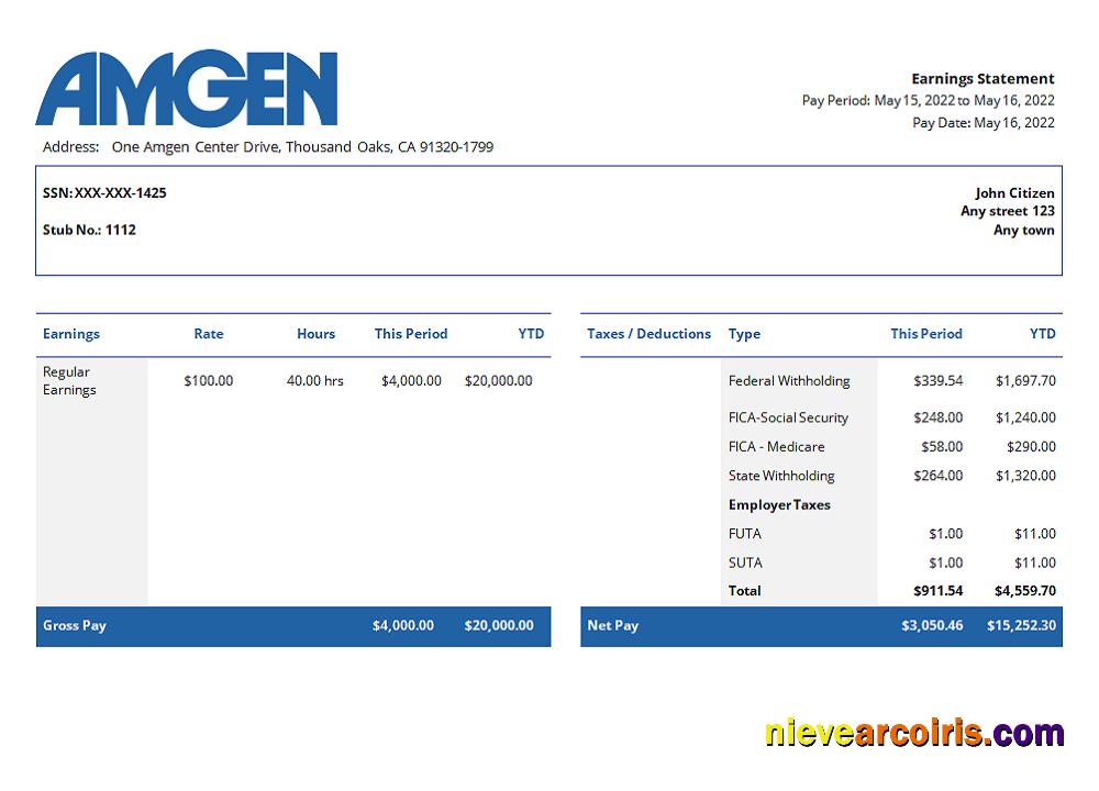 USA Amgen biotechnology company